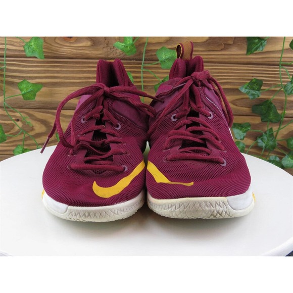 Nike Sz 8 Sneaker‎ Red Synthetic Men Lebran James Medium (D, M) Athletic - Picture 2 of 10